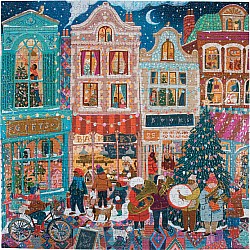 Eeboo "A Happy Holiday" (1000 Pc Puzzle)