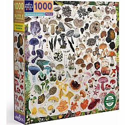 Eeboo "Mushroom Rainbow" (1000 Piece Puzzle)