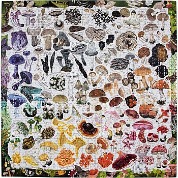 Eeboo "Mushroom Rainbow" (1000 Piece Puzzle)