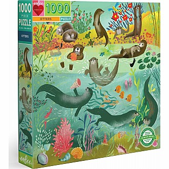 Otters 1000 Piece Puzzle