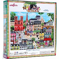 1000 pc Paris in a Day Rectangle Puzzle