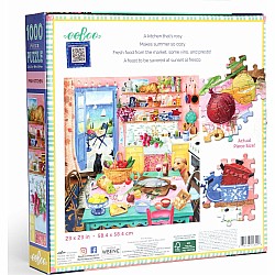 Pink Kitchen (1000 Piece Puzzle)