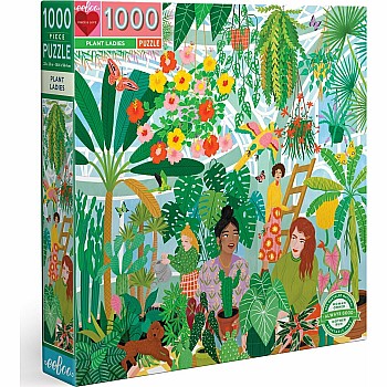 Eeboo "Plant Ladies" (1000 Pc Puzzle)