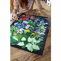 Summer Garden Sampler 1000 Piece Rectangular Puzzle