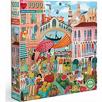 Venice Open Market 1000 Piece Puzzle