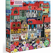 Whimsical Village 1000 Piece Puzzle