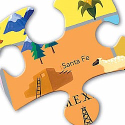 Eeboo "This Land Is Your Land" (100 Pc Puzzle)