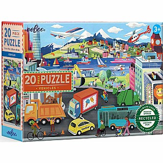 Vehicles 20 Piece Puzzle