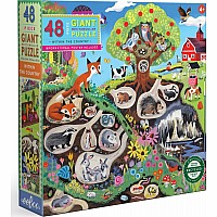 EEBOO Within The Country 48 Piece Giant Puzzle