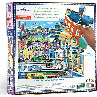 Within the City 48 Piece Giant Puzzle