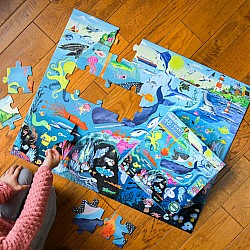 Eeboo "Within the Sea" (48 Pc Giant Puzzle)