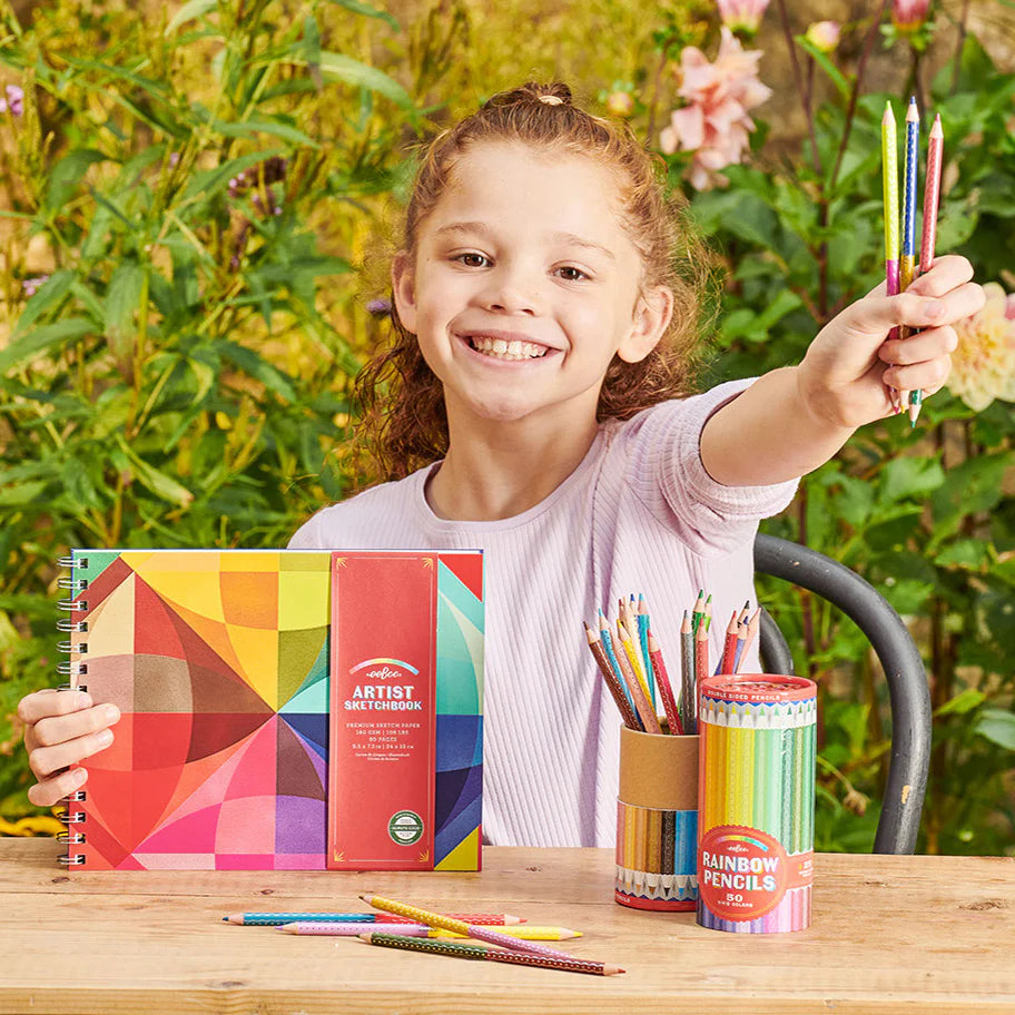 Rainbow Sketchbook (hardcover artist's sketchbook)