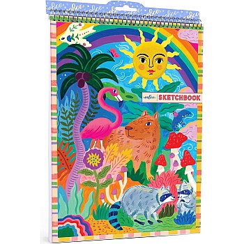Capybara and Sun Sketchbook