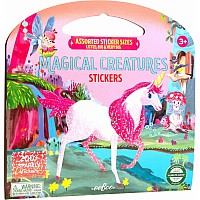 Magical Creatures Shiny Sticker Book