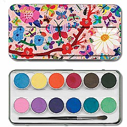 Butterflies, 12 ct Watercolors Tin