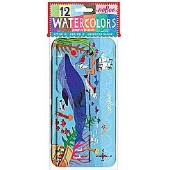 In The Sea 12 Watercolors