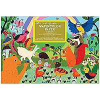 Woodland Rainbow Watercolor Pad