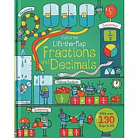 Lift-The-Flap Fractions And Decimals (Ir)