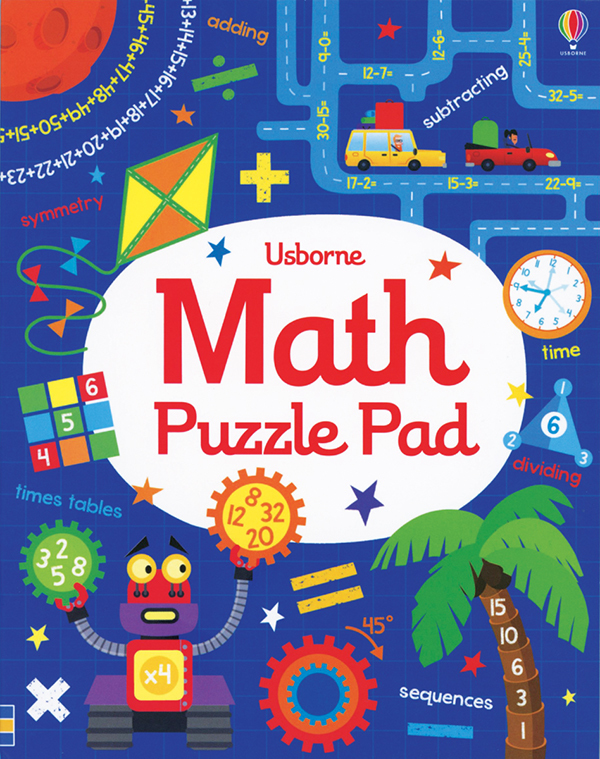 Math Puzzle Pad - Geppetto's Toys - Usborne