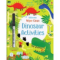 Wipe-Clean- Dinosaur Activities