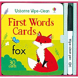Wipe-Clean, First Words Cards