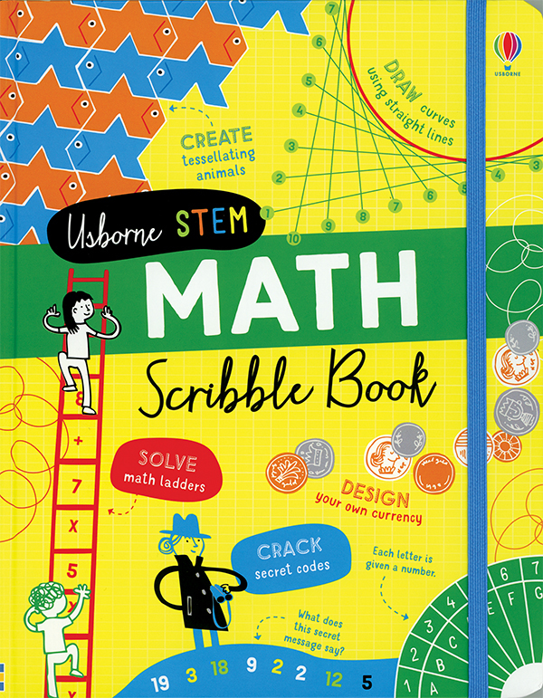 Stem Scribble Book, Math (Ir) from EDC Publishing (Usborne / Kane ...