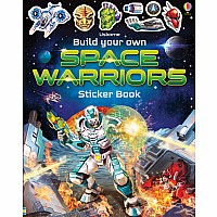 Build Your Own Space Warriors Sticker Book