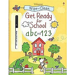 Wipe-Clean Ready for School Activity Book