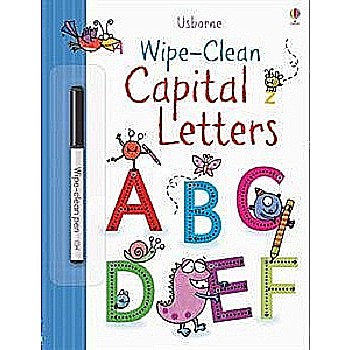 Wipe-Clean Capital Letters