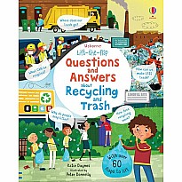 Lift-The-Flap Q&A About   Recycling And Trash (Ir)