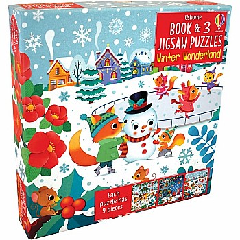 Winter Wonderland - Book & 3 Jigsaw Puzzles