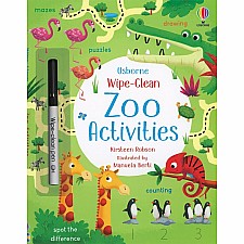 Wipe-Clean, Zoo Activities