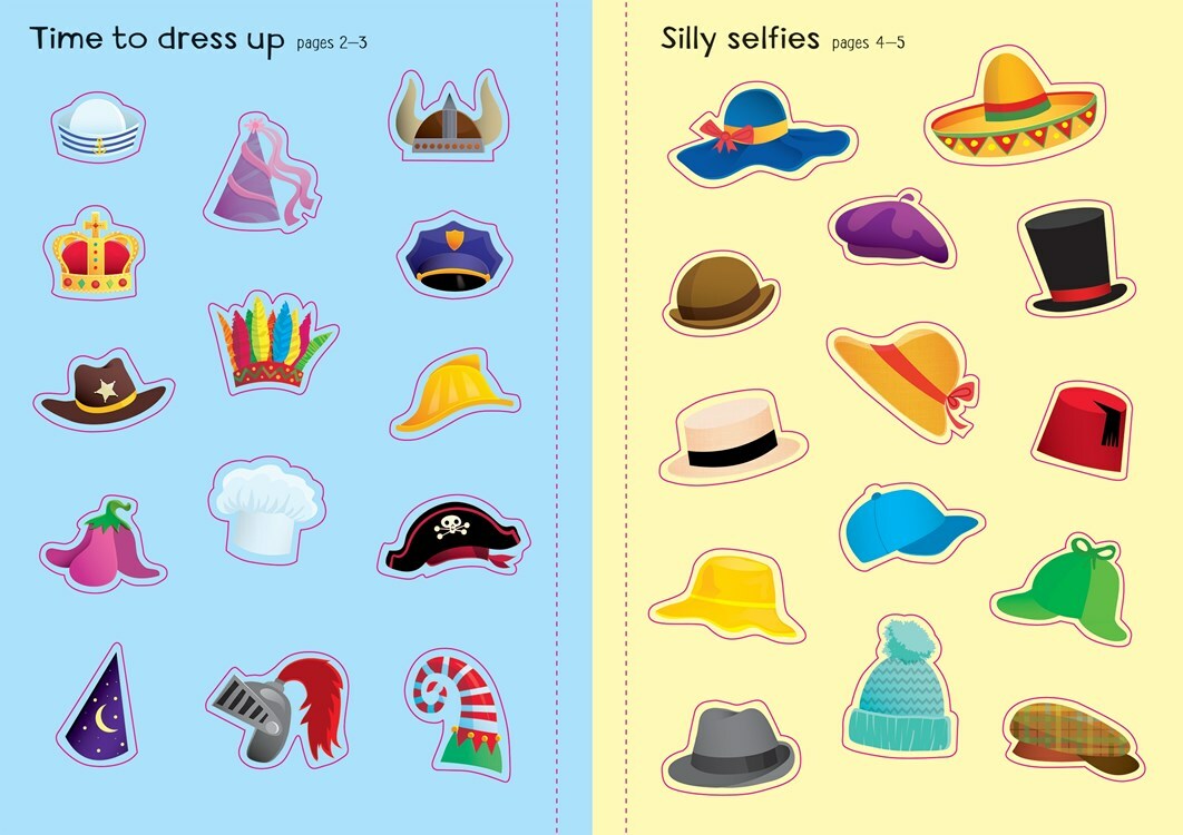 Little Stickers Funny Hats - Imagination Toys