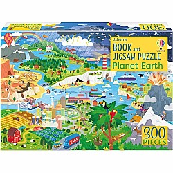 300 Piece Puzzle and Book, Planet Earth