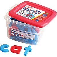 Jumbo Lowercase Alphamagnets Color Coded (set of 42)