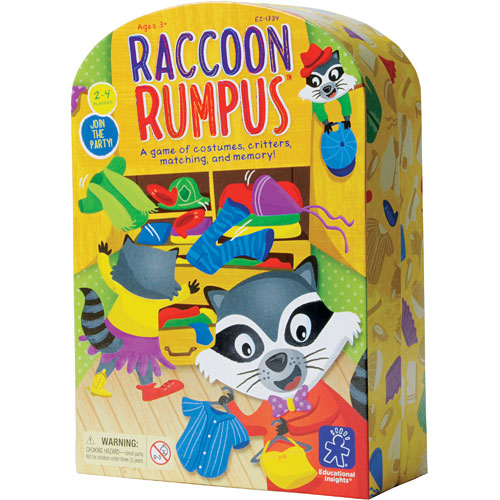 Educational Insights Raccoon Rumpus Game NEW 