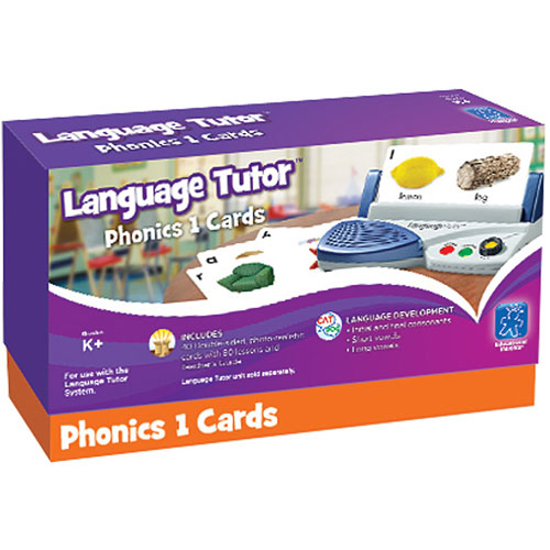 Language Tutor® Learning System Phonics 1 Card Set - from Educational ...