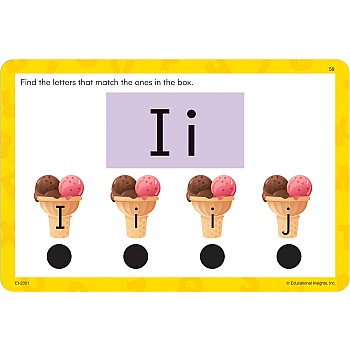 Hot Dots Jr. Card Set - The Alphabet