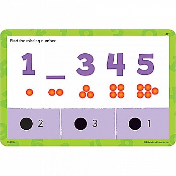 Hot Dots Jr. Card Set - Numbers & Counting