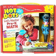 Hot Dots Jr. Let's Master Pre-K Math Set with Ace Pen