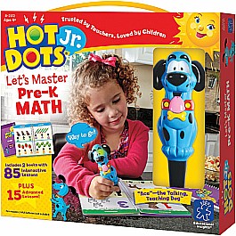 Hot Dots® Jr. Let's Master Pre-K Math Set with Ace—The Talking Teaching Dog® Pen