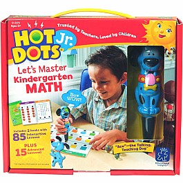 Hot Dots® Jr Let's Master Kindergarten Math Set with Ace—The Talking Teaching Dog® Pen