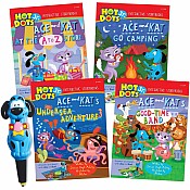 Hot Dots Jr. Interactive Storybooks, 4-Book Set with Ace Pen