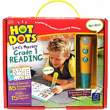 Hot Dots Jr. Let's Master Grade 1 Reading Set with Hot Dots Pen