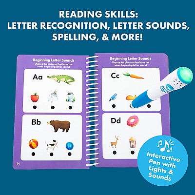 Hot Dots® Preschool Essentials Reading and Math Workbook