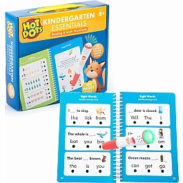 Hot Dots® Kindergarten Essentials Reading and Math Workbook