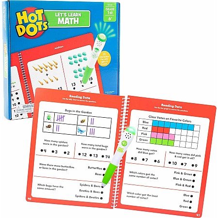 Hot Dots® Let's Learn Math - 1st Grade