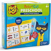 Hot Dots Pete the Cat Preschool Reading and Math