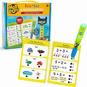 Hot Dots Pete the Cat Kindergarten Reading and Math