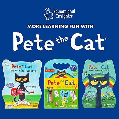 Hot Dots Pete the Cat Kindergarten Reading and Math